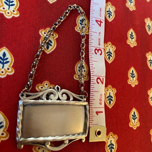 Salisbury Pewter Plain Decanter Label BNIB - Picture 5 of 8